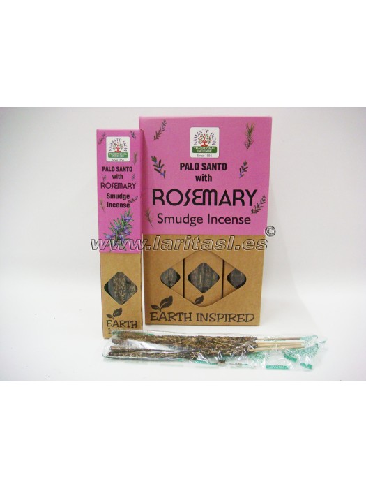 Incenso Orkay Namaste Earth Inspired Palo Santo e Alecrím (12x30gr)